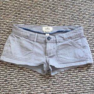Grey Hollister shorts.